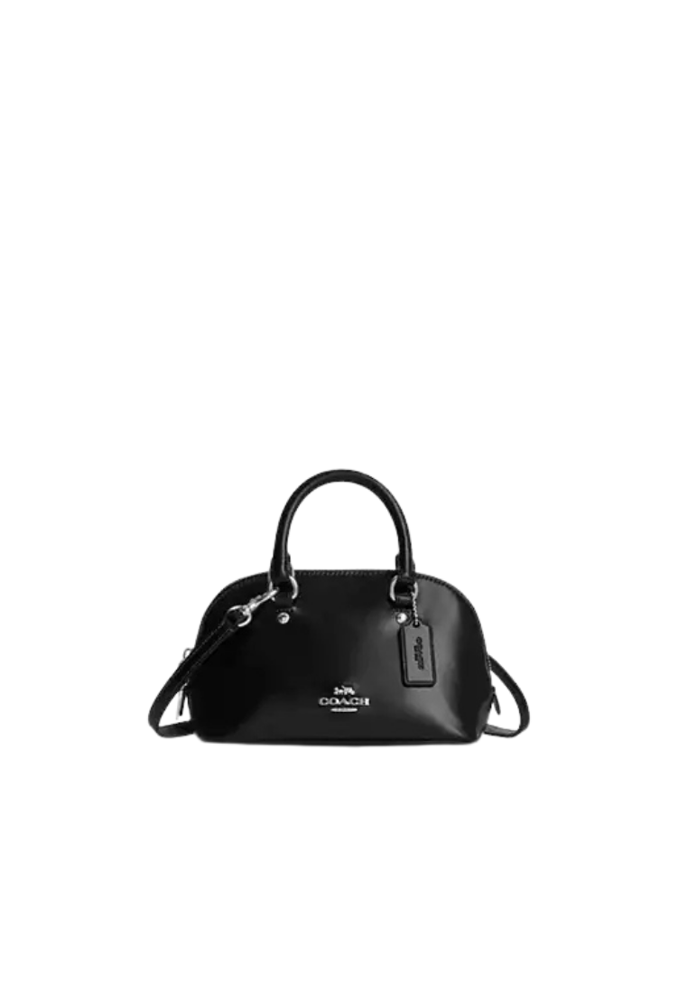 Coach Lara Mini Satchel Bag In Black CEA01