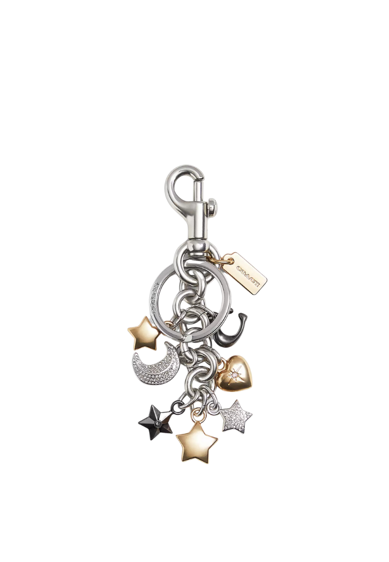 ( PREORDER ) Coach Star Cluster Charm In Silver CDB59