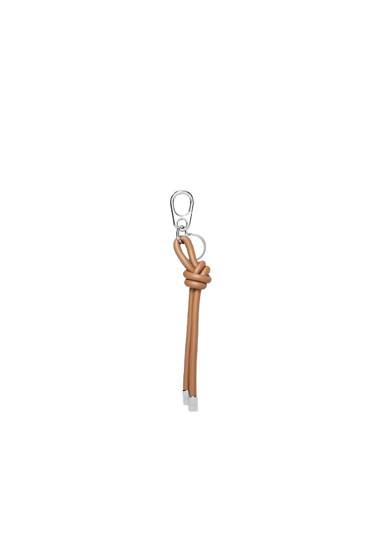 ( PREORDER ) Michael Kors Knotted Bag charm In Luggage 39S6SGFK1B