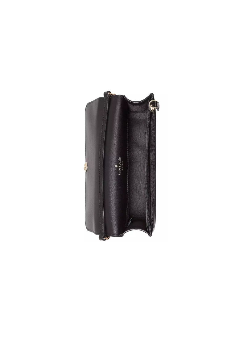 Kate Spade Madison Small Flap Crossbody Bag In Black KC586