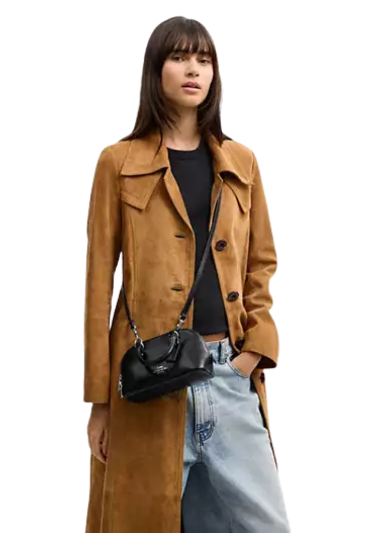 Coach Lara Mini Satchel Bag In Black CEA01