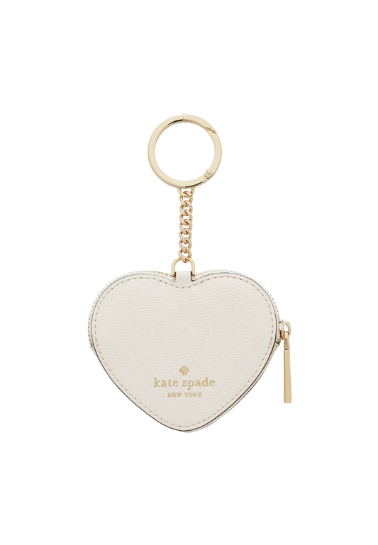 ( PREORDER ) Kate Spade Minnie Bag Charm In Parchment Multi KG657