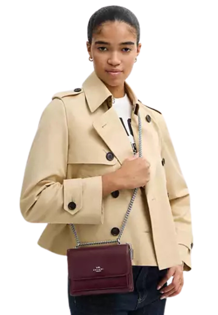 Coach Mini Klare Crossbody Bag In Dark Wine CCE89