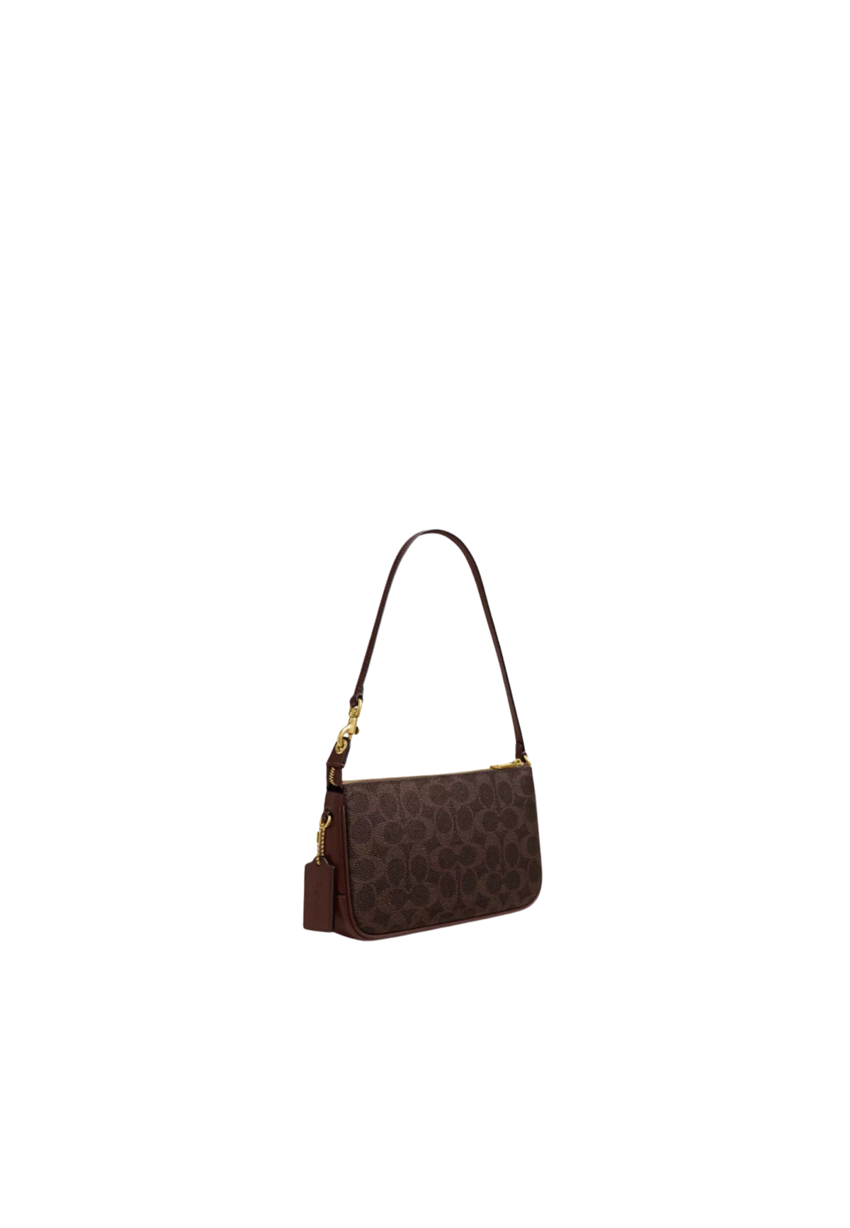Coach Plaza Bag 22 Shoulder Bag Signature Canvas In Maple CCC42