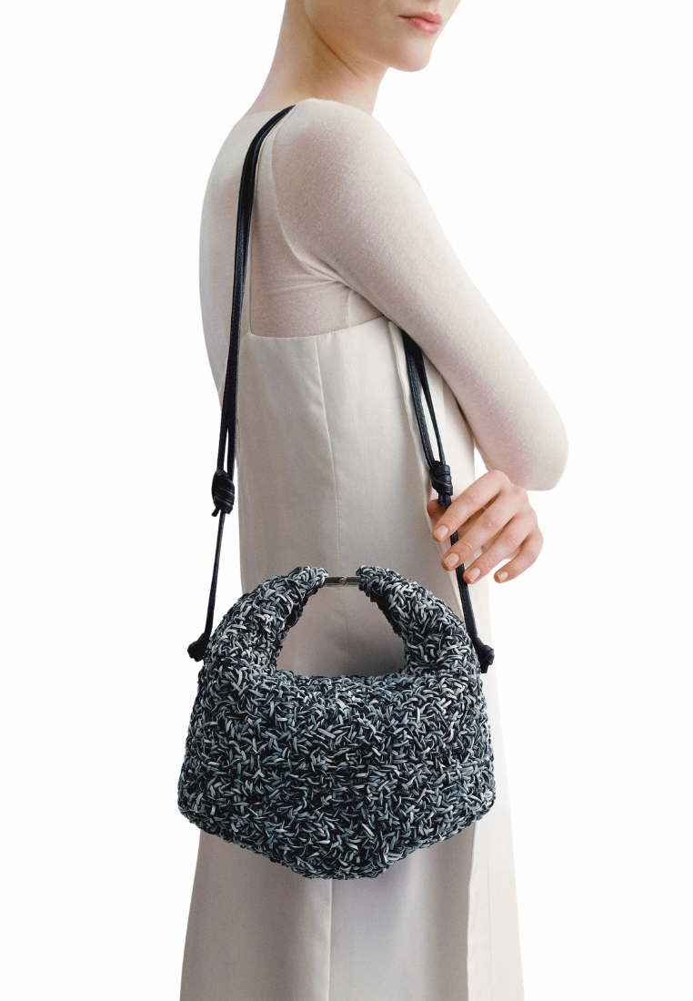 ( PREORDER ) Polene Beri Crossbody Bag In Rizom Navy