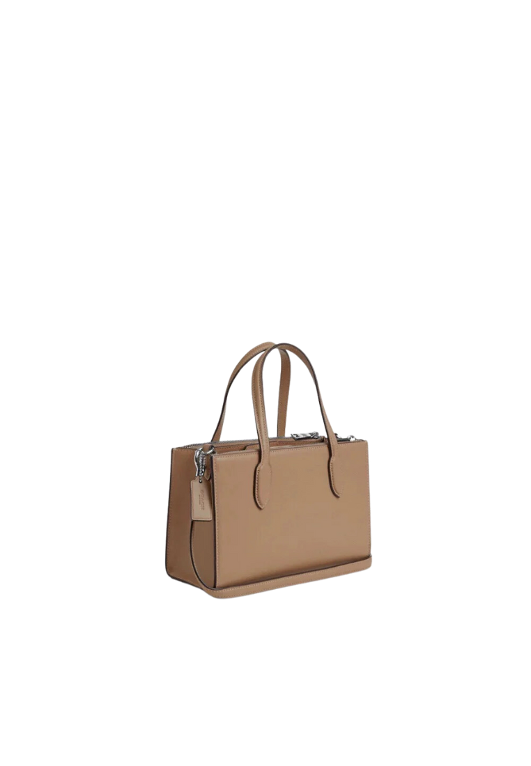 Coach Nina Small Tote Bag In Taupe CR097