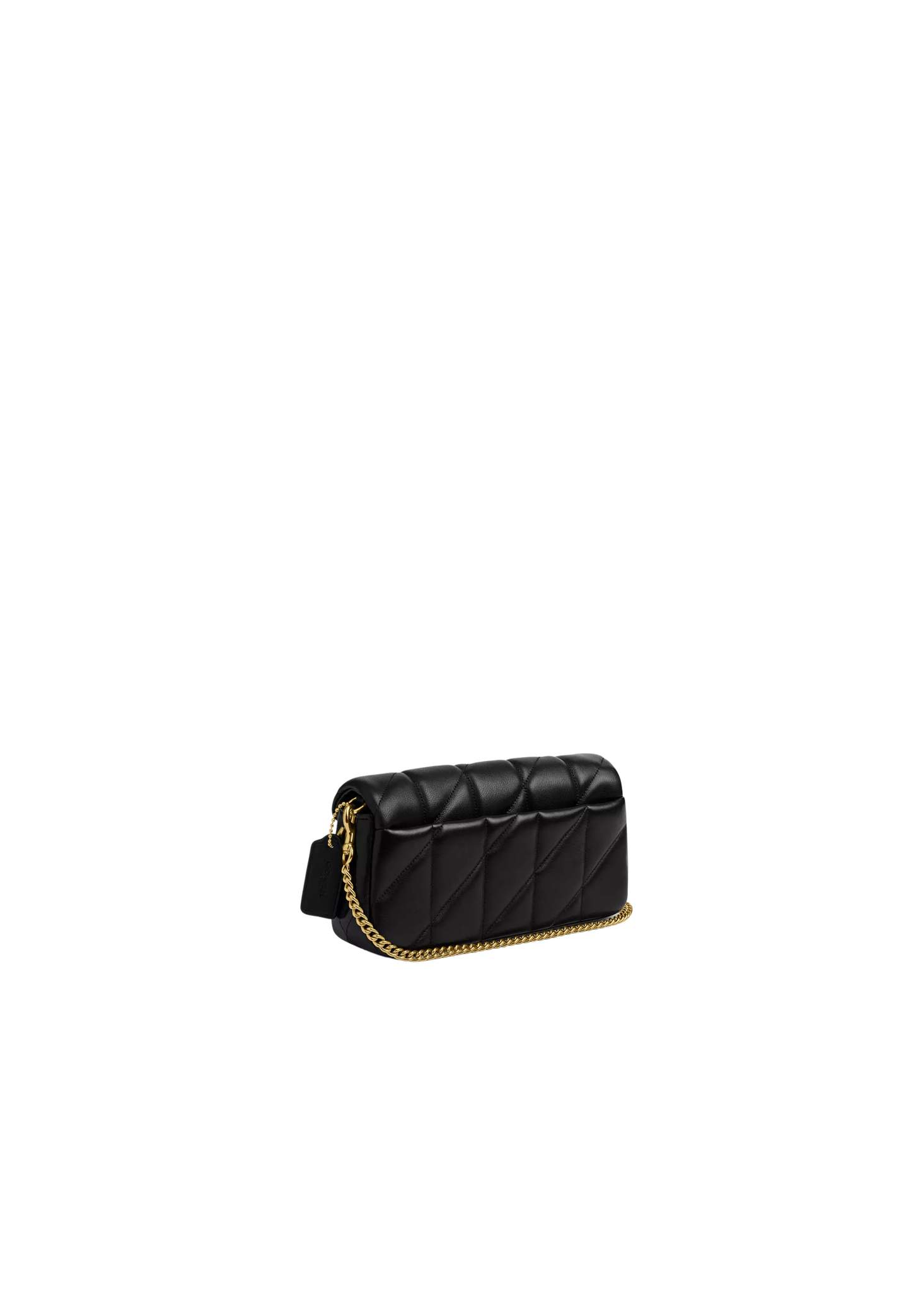( PREORDER ) Coach Tabby Chain 19 With Quilting Crossbody Bag In Black CBH23