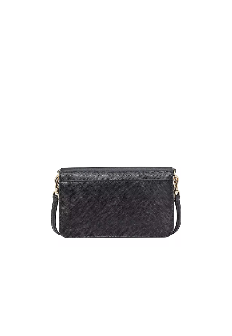 Kate Spade Madison Small Flap Crossbody Bag In Black KC586