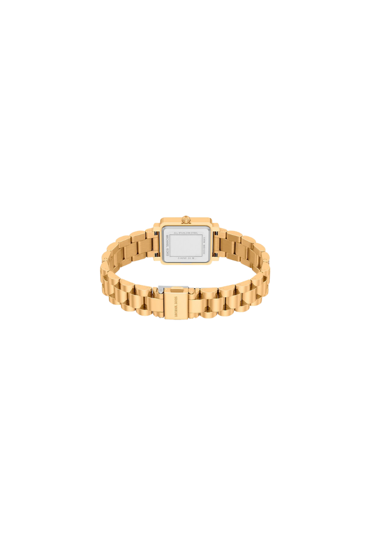 ( PREORDER ) Michael Kors Petite Gwynn Pave Gold-Tone Watch In Gold Brown MKO1260