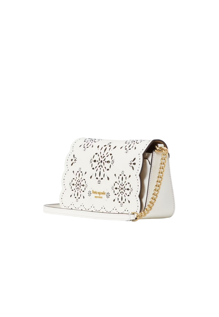 ( PREORDER ) Kate Spade Serena Chain Wallet In True White KL580