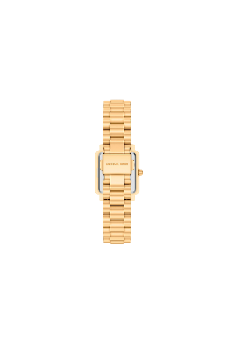 ( PREORDER ) Michael Kors Petite Gwynn Pave Gold-Tone Watch In Gold Brown MKO1260
