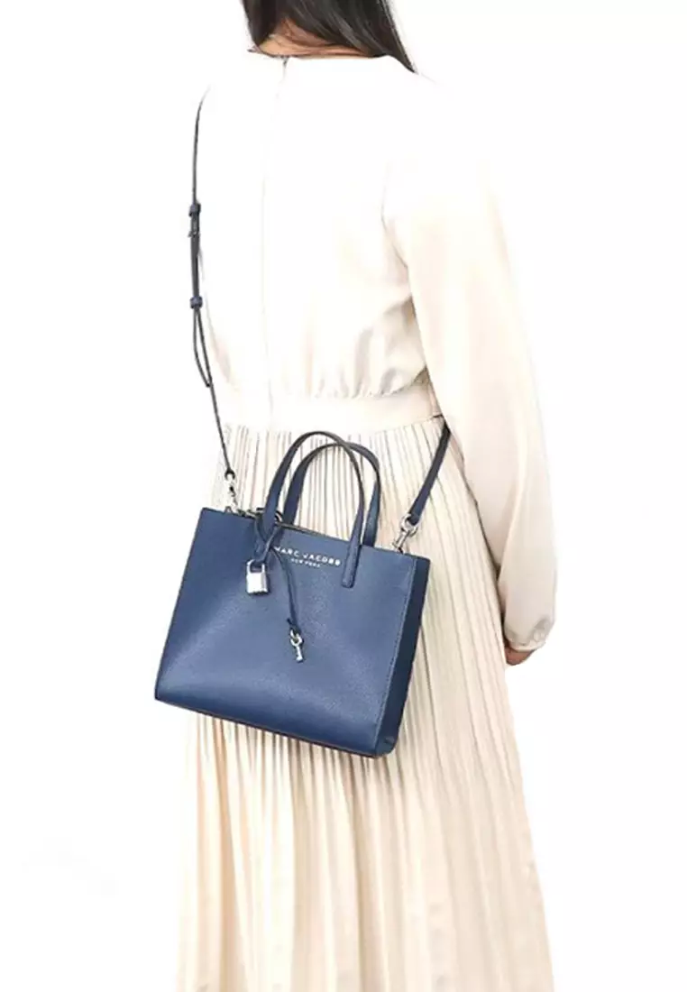 Marc Jacobs Mini Grind Tote Bag In Azure Blue M0015685