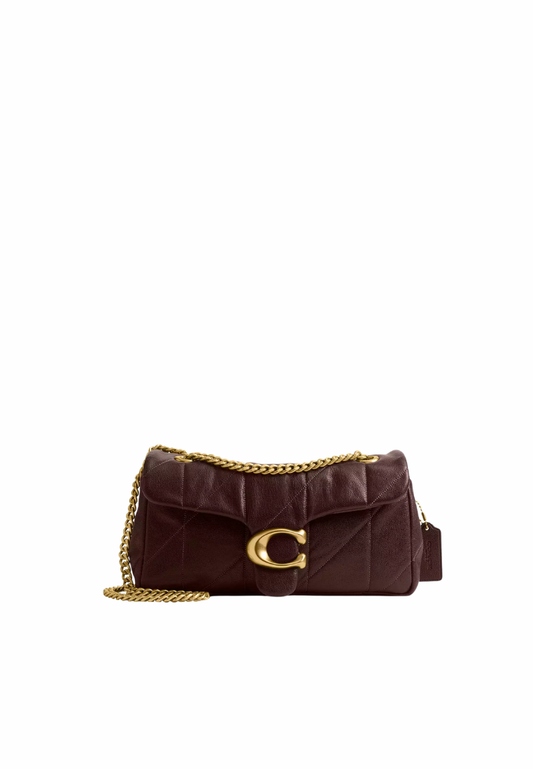 ( PREORDER ) Coach Tabby 26 With Quilting Shoulder Bag In Brass Maple CCW83
