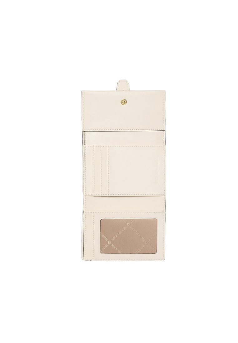 ( PREORDER ) Michael Kors Greenwich Medium Printed Tri-Fold Wallet Wallet In Light Cream Multi 35S6GGRE6V