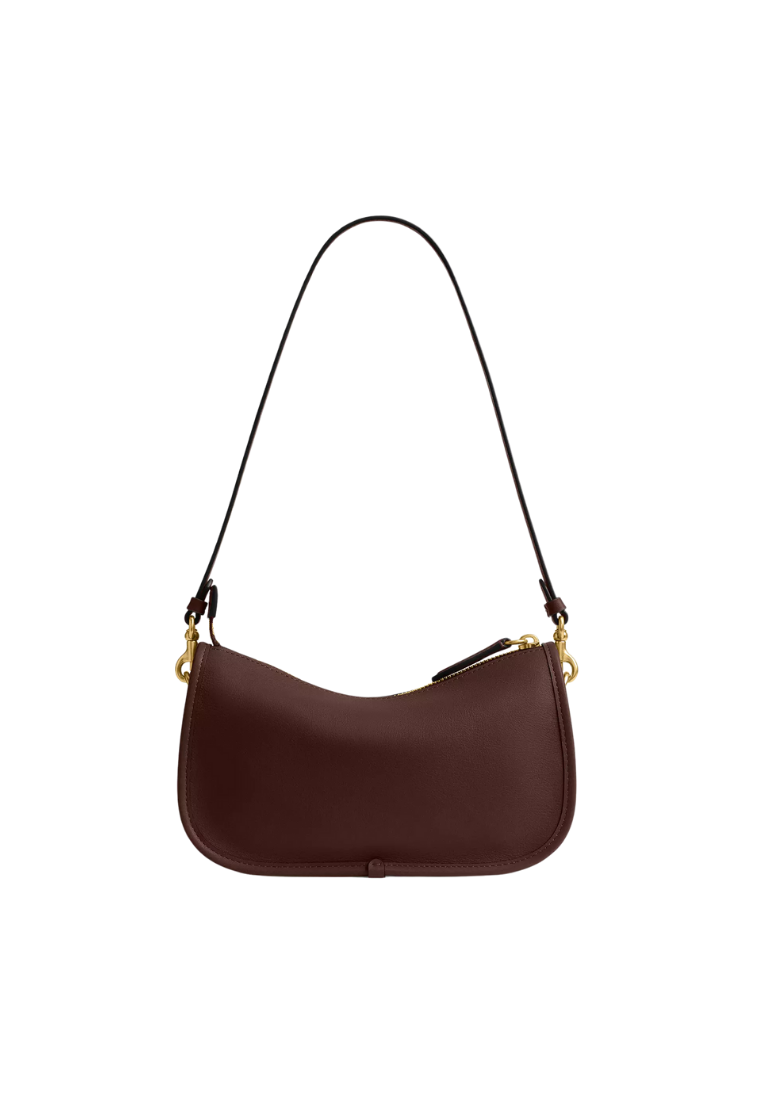 ( PREORDER ) Coach Waverly Bag Shoulder Bag In Brass Maple CCC36