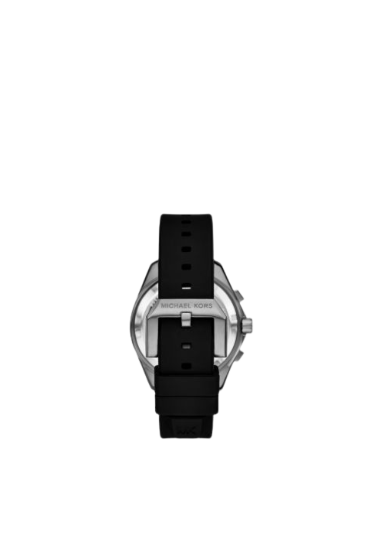 ( PREORDER ) Michael Kors Oversized Maritime Gunmetal and Silicone Watch Watches In Gunmetal MK9206