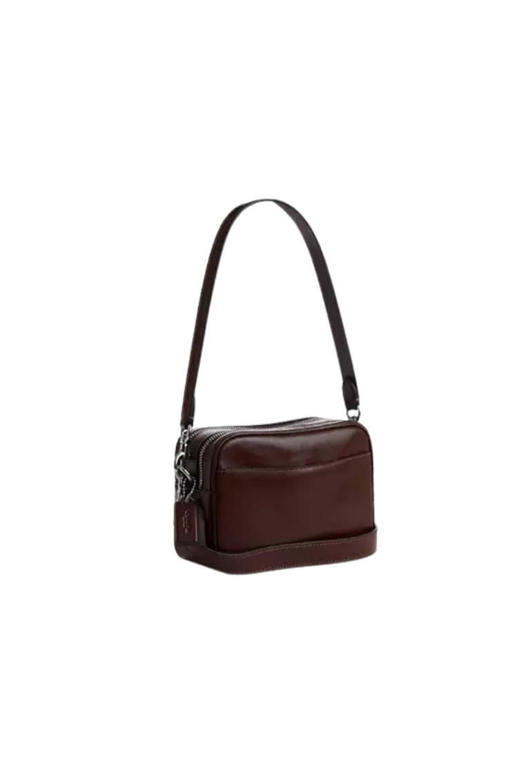 Coach Mini Carey Crossbody Bag In Maple CEA02
