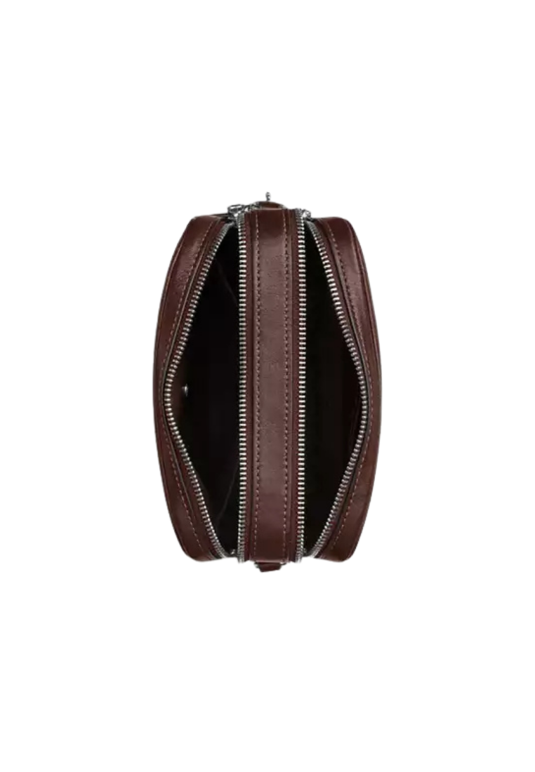 Coach Mini Carey Crossbody Bag In Maple CEA02