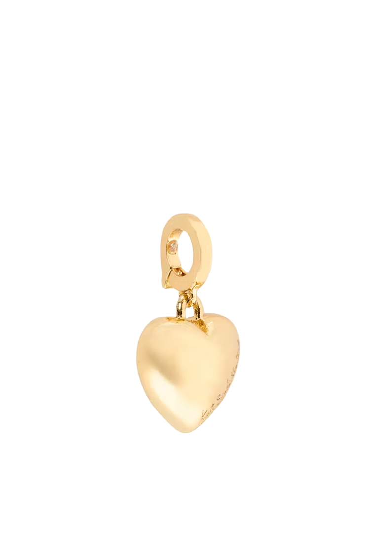 ( PREORDER ) Kate Spade One In A Million Metal Heart Charm Charm In Gold KM197