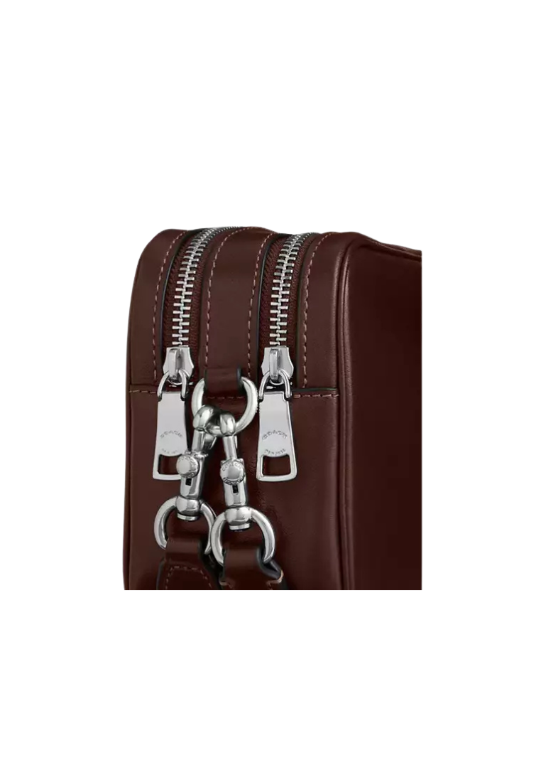 Coach Mini Carey Crossbody Bag In Maple CEA02
