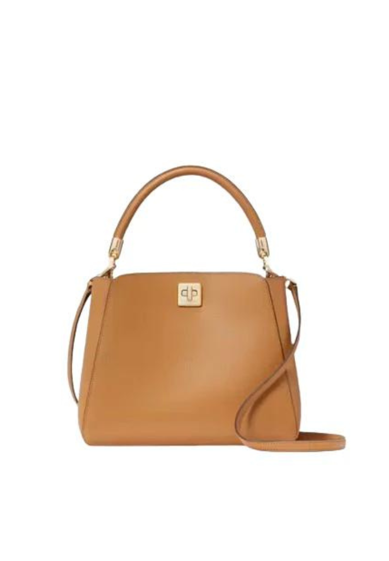 Kate Spade Phoebe Large Top Handle Satchel Bag In Tiramisu Mousse KG755