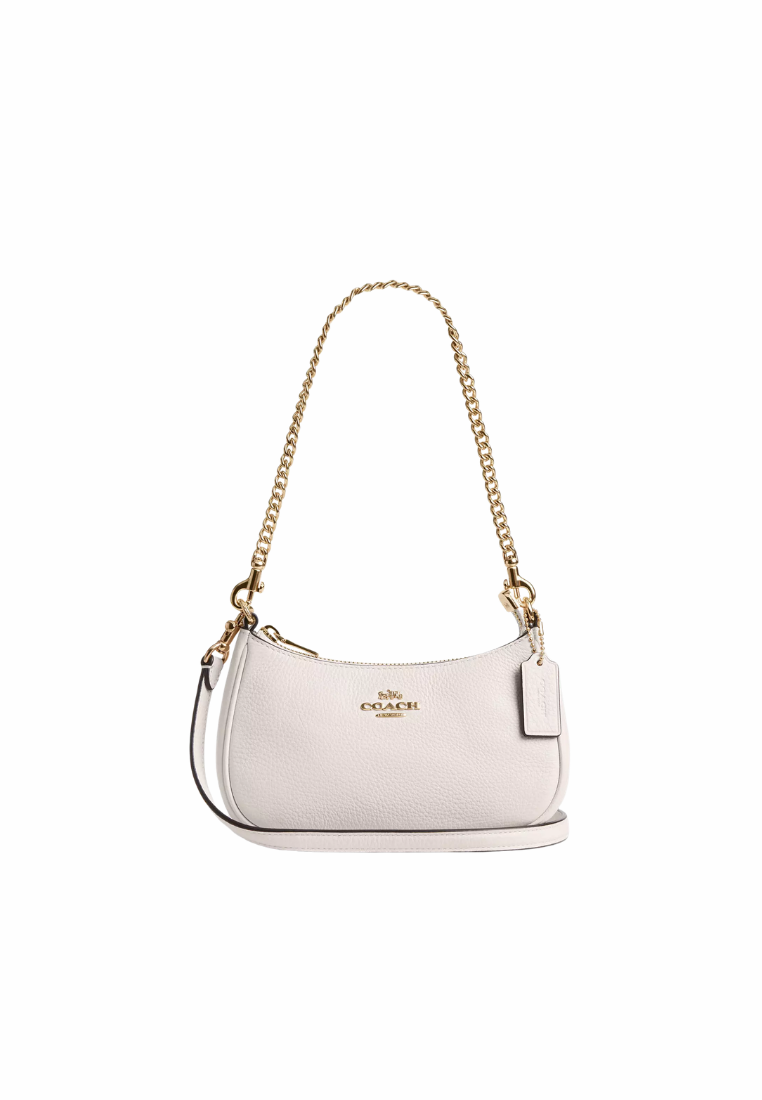 ( PREORDER ) Coach Teri Mini Crossbody Bag In Gold Chalk CW309