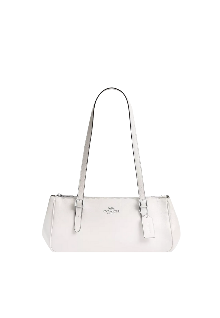 ( PREORDER ) Coach Asher Shoulder Bag In Silver Chalk CBJ05