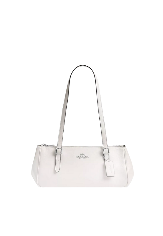 ( PREORDER ) Coach Asher Shoulder Bag In Silver Chalk CBJ05
