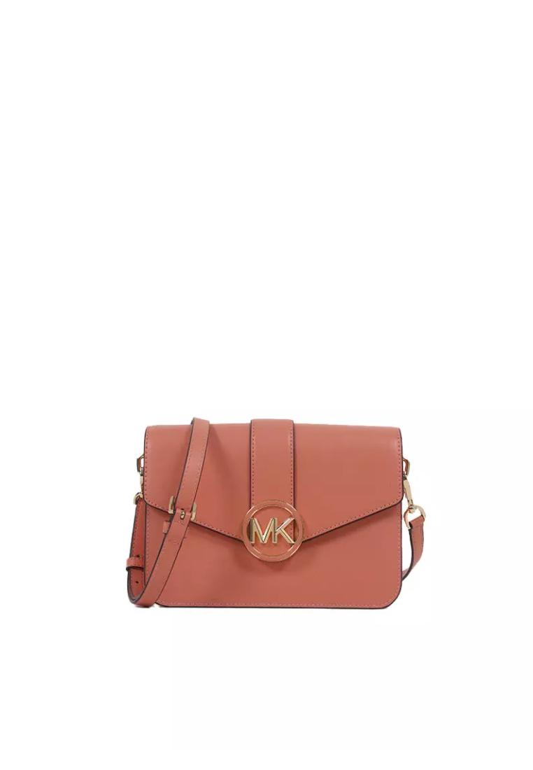 Michael Kors Carmen Medium Convertible Shoulder Bag In Sherbert 35S2GNML2L