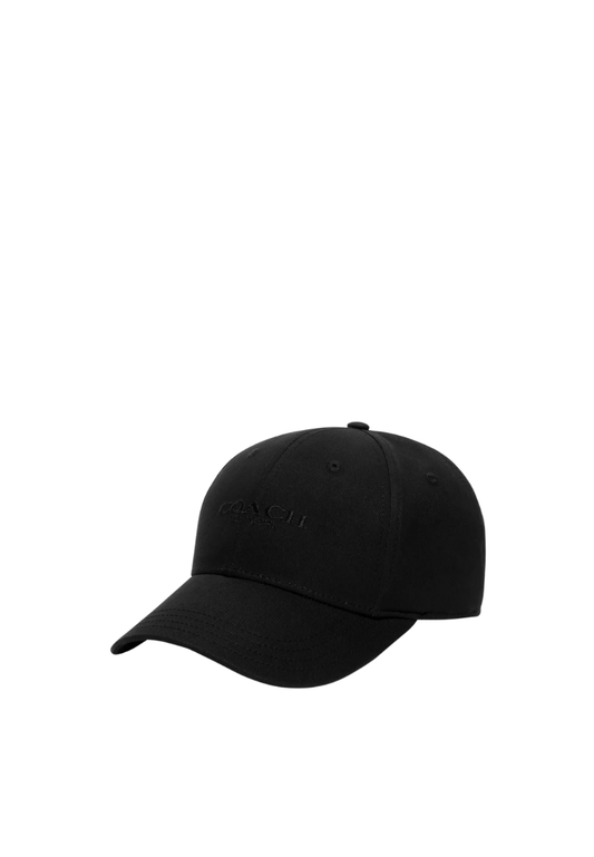 ( PREORDER ) Coach Embroidered Baseball Hat In Black CAA64