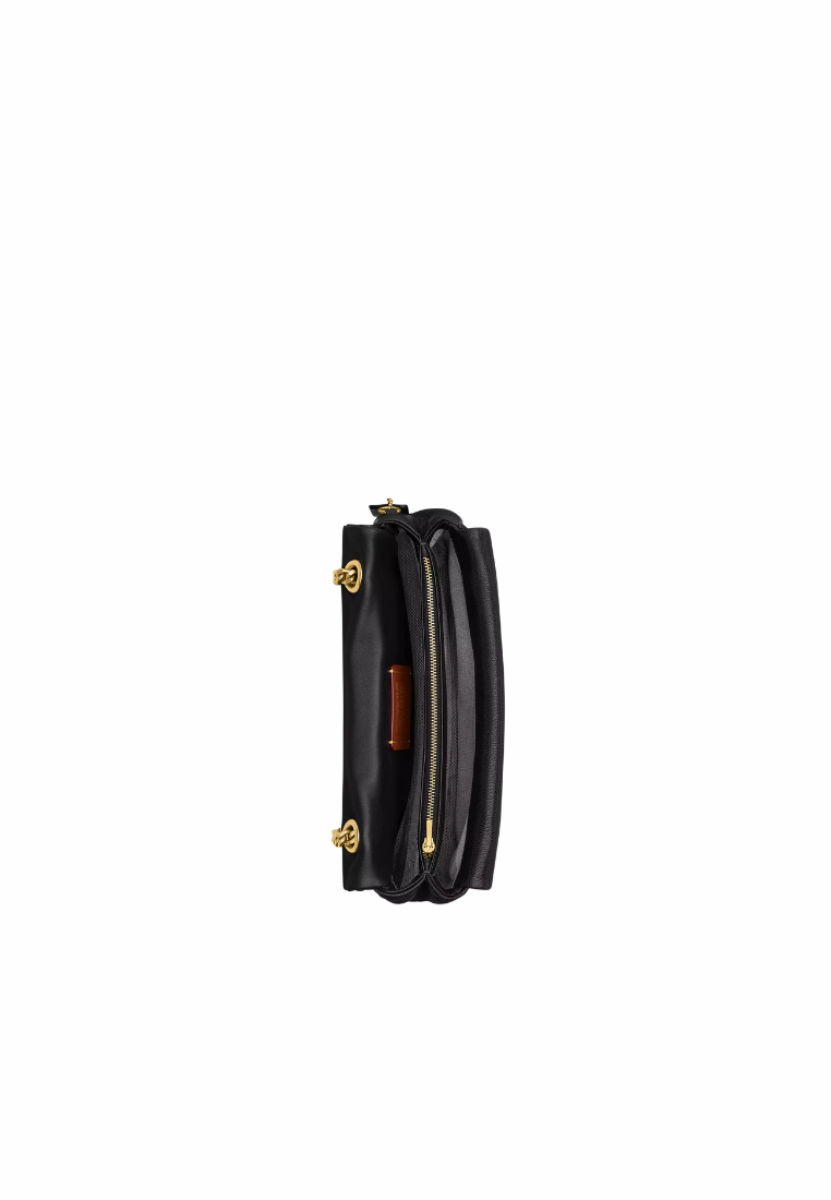 ( PREORDER ) Coach Tabby 26 With Quilting Shoulder Bag In Brass Black CCW83