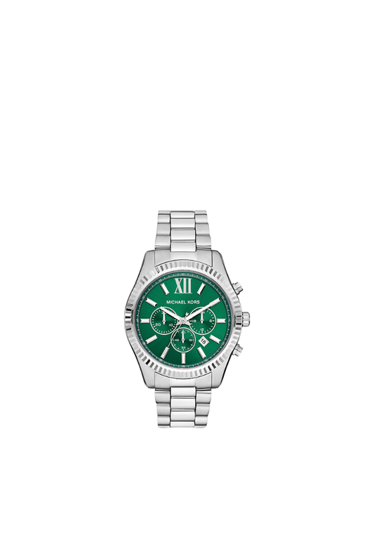 ( PREORDER ) Michael Kors Oversized Lexington Silver-Tone Watch Watches In Silver MK9152