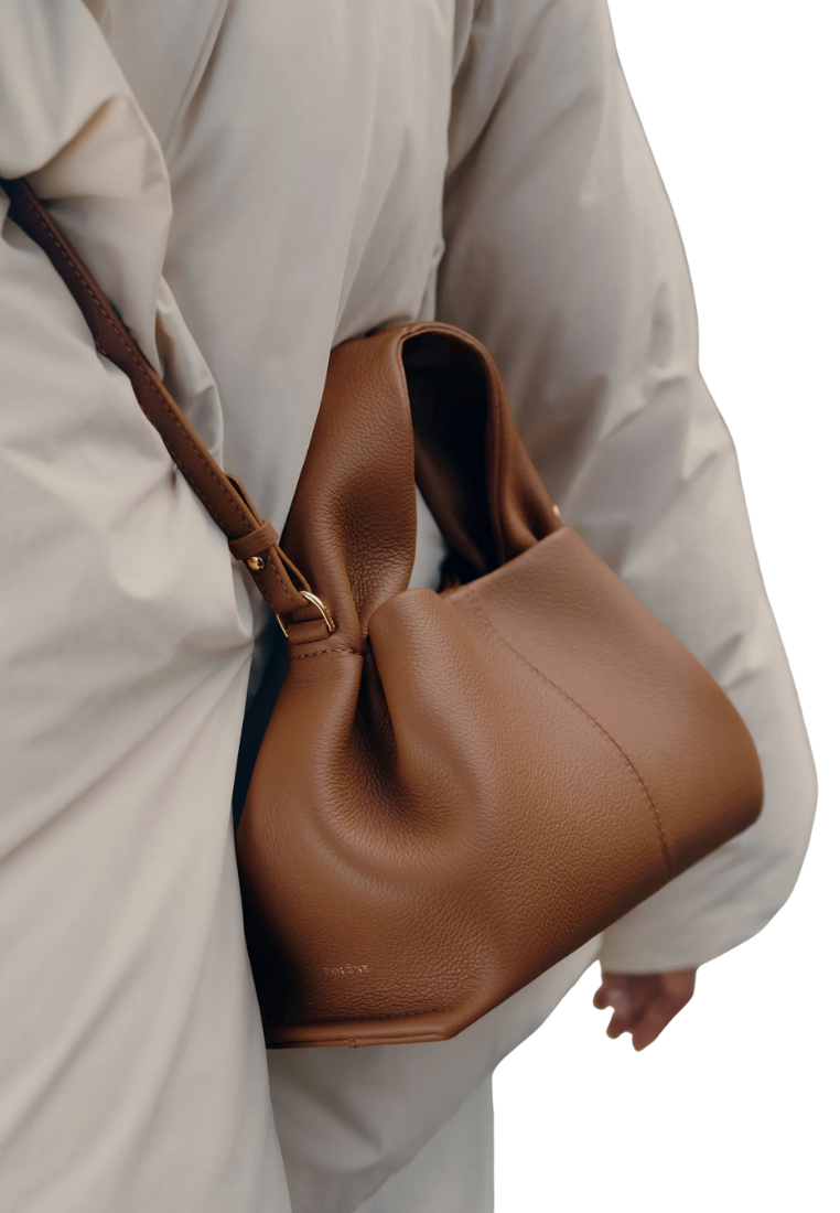 ( PREORDER ) Polene Numero Neuf Mini Crossbody Bag In Camel