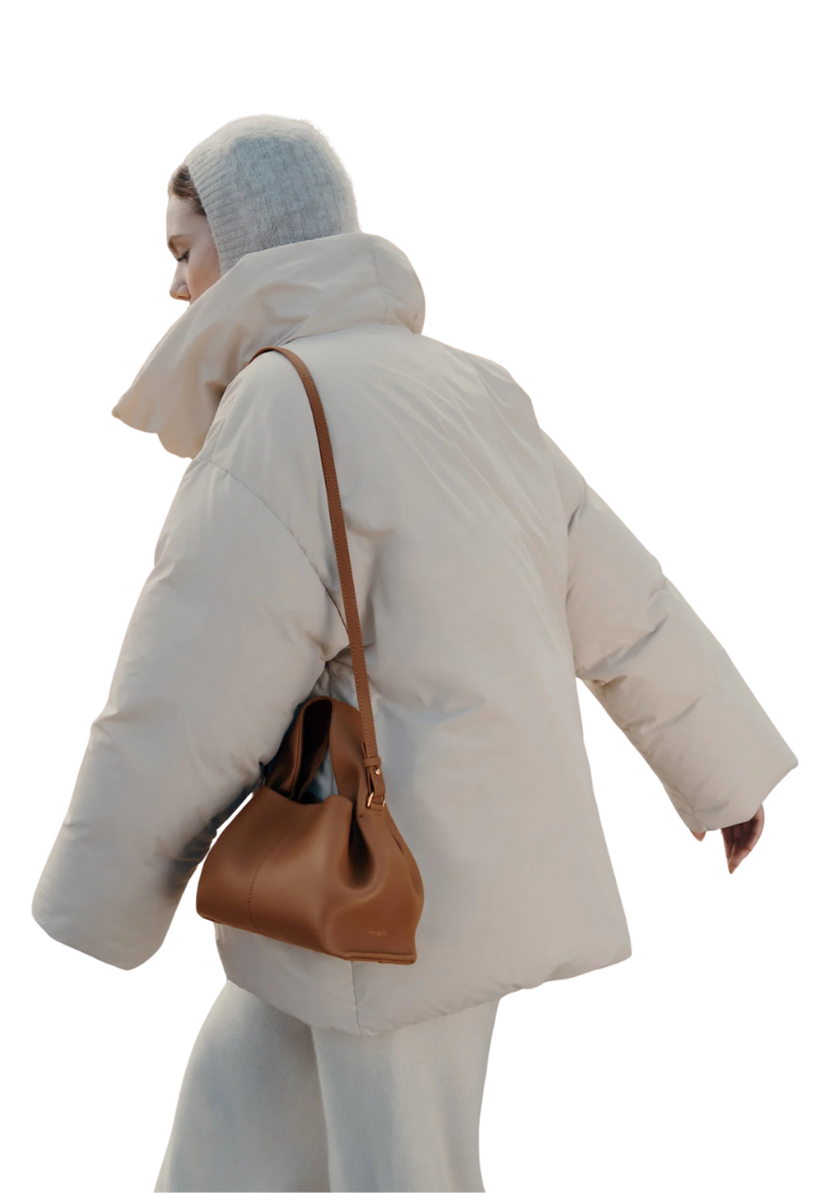 ( PREORDER ) Polene Numero Neuf Mini Crossbody Bag In Camel