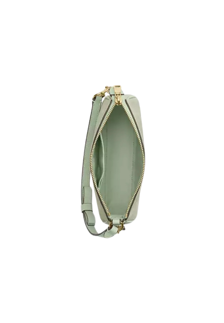Coach Nolita 19 HandBag With Floral Print And Bow In Pale Green CDW28