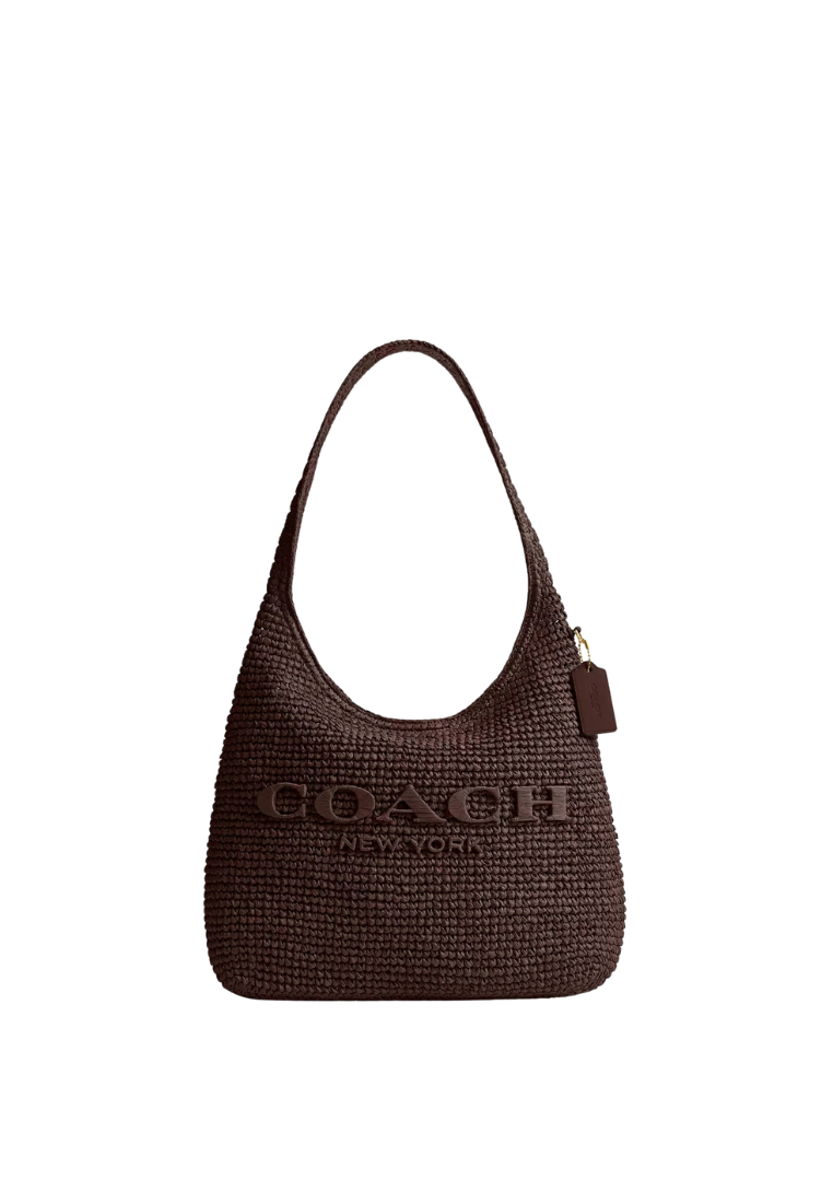 ( PREORDER ) Coach Brooklyn 34 Shoulder Bag In Brass Maple CDZ38