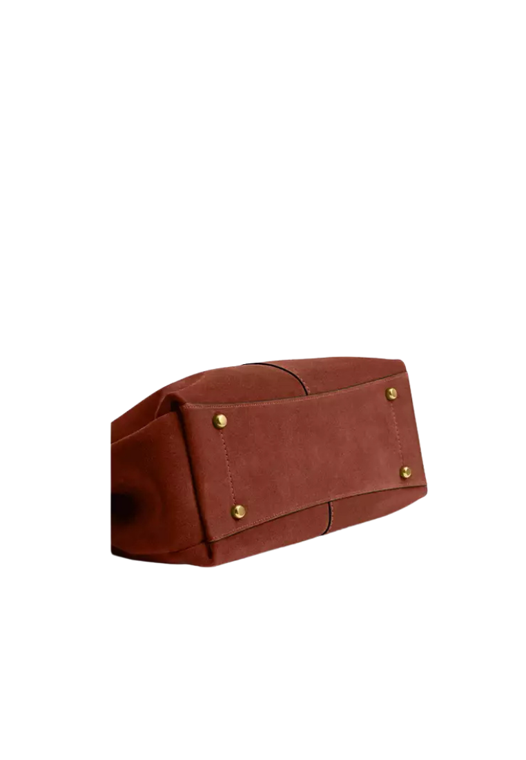 ( PREORDER ) Coach Lana Shoulder Bag In Brass Clay CBZ96