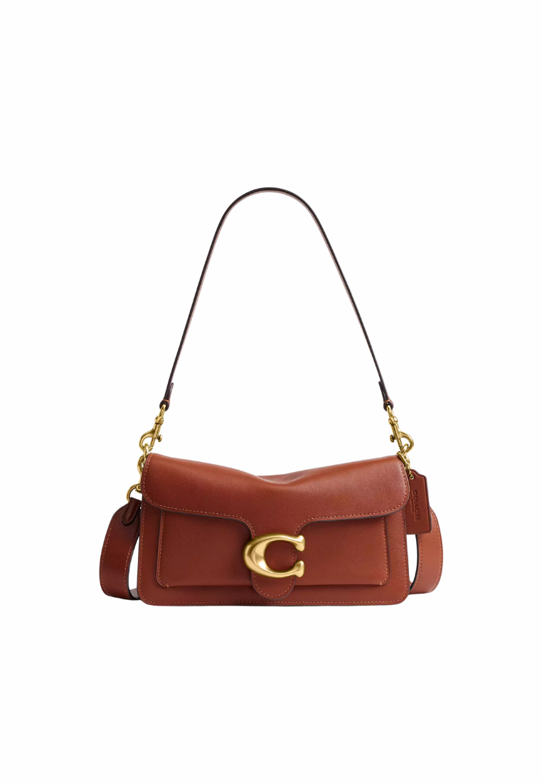 ( PREORDER ) Coach Tabby 26 Shoulder Bag In Brass Pecan CCX04