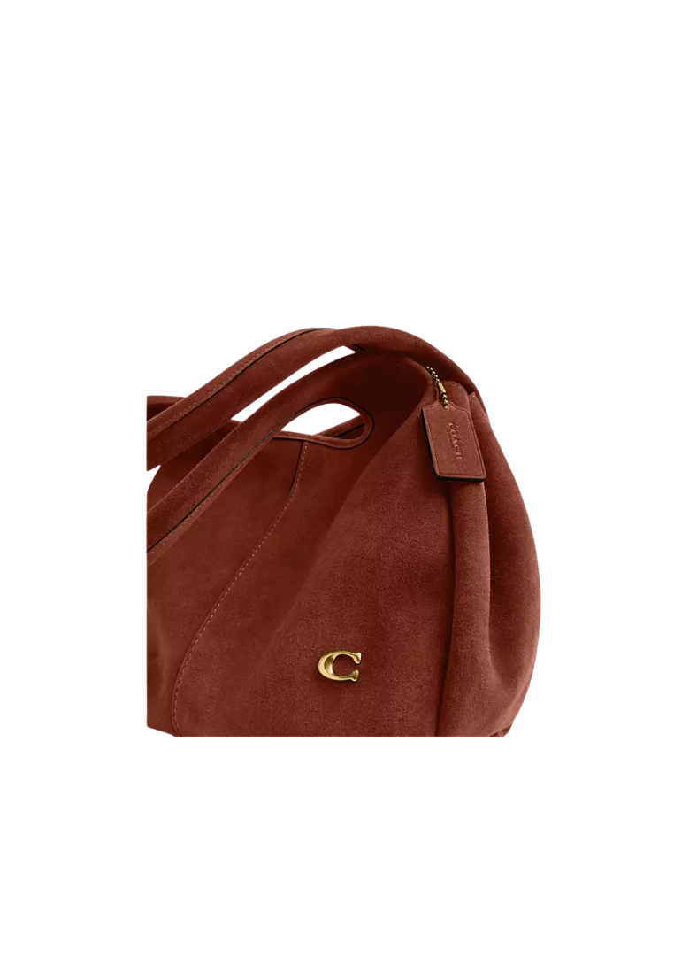 ( PREORDER ) Coach Lana Shoulder Bag In Brass Clay CBZ96
