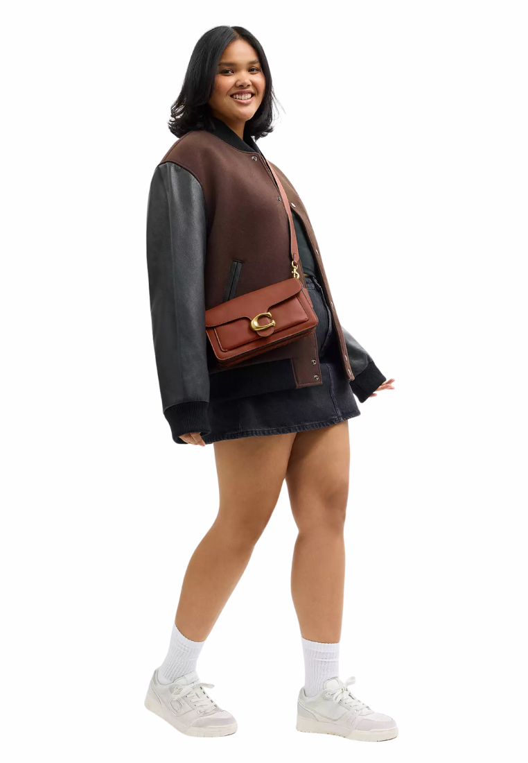 ( PREORDER ) Coach Tabby 26 Shoulder Bag In Brass Pecan CCX04