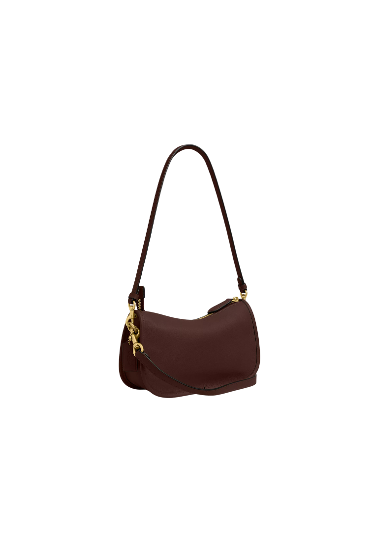 ( PREORDER ) Coach Waverly Shoulder Bag In Brass Maple CCC36