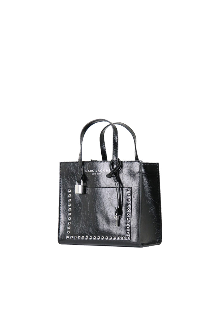 Marc Jacobs Studded Mini Grind Tote Bag In Black H014L03FA22