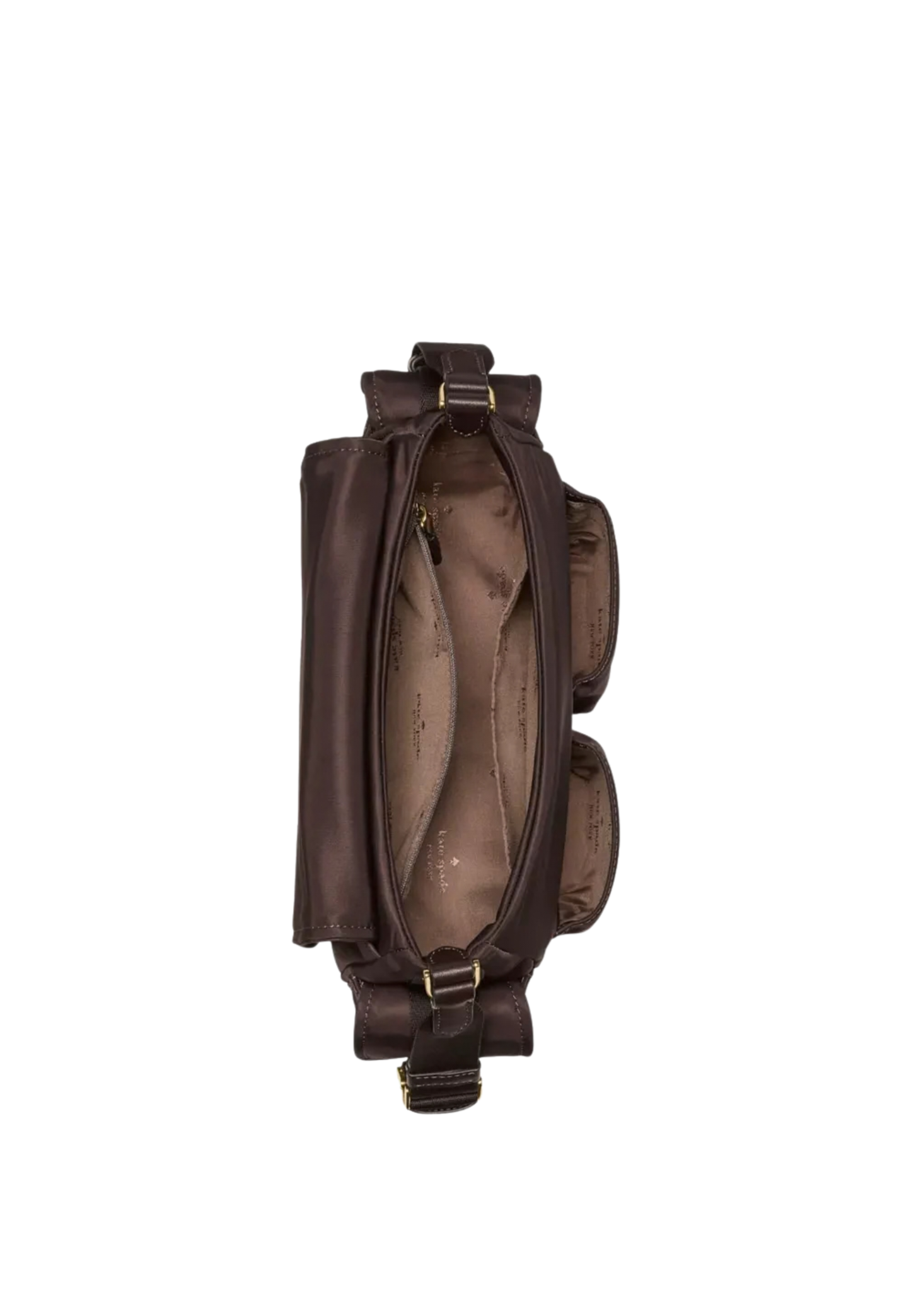 Kate Spade Carter Ksnyl Cargo Messenger Bag In Hot Fudge KN672