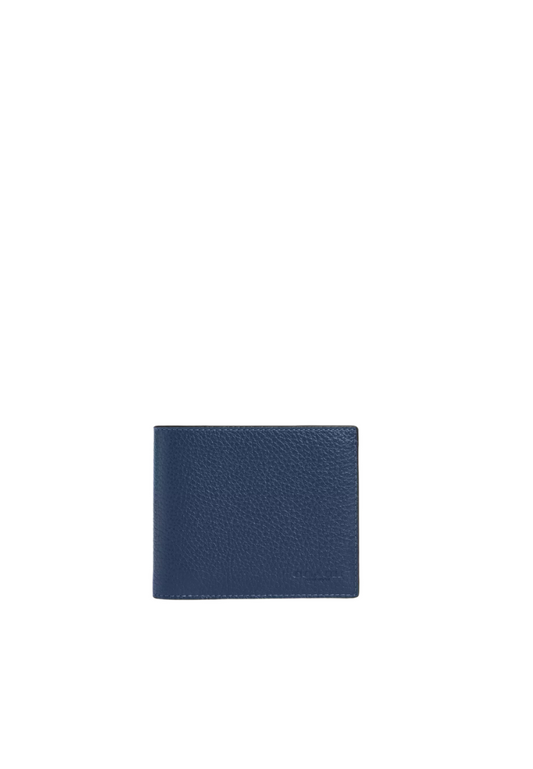 Coach 3 In 1 Wallet Compact ID In Deep Blue CR398