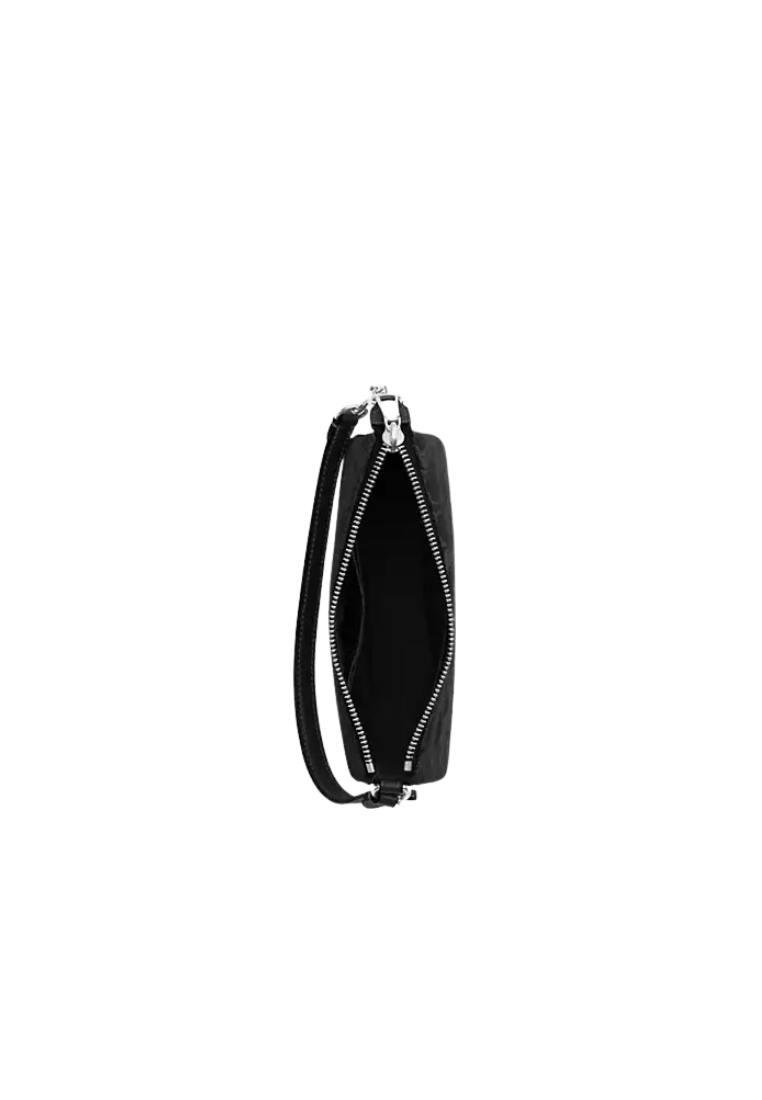 Coach Nolita 19 HandBag In Signature Denim In Black CCZ48