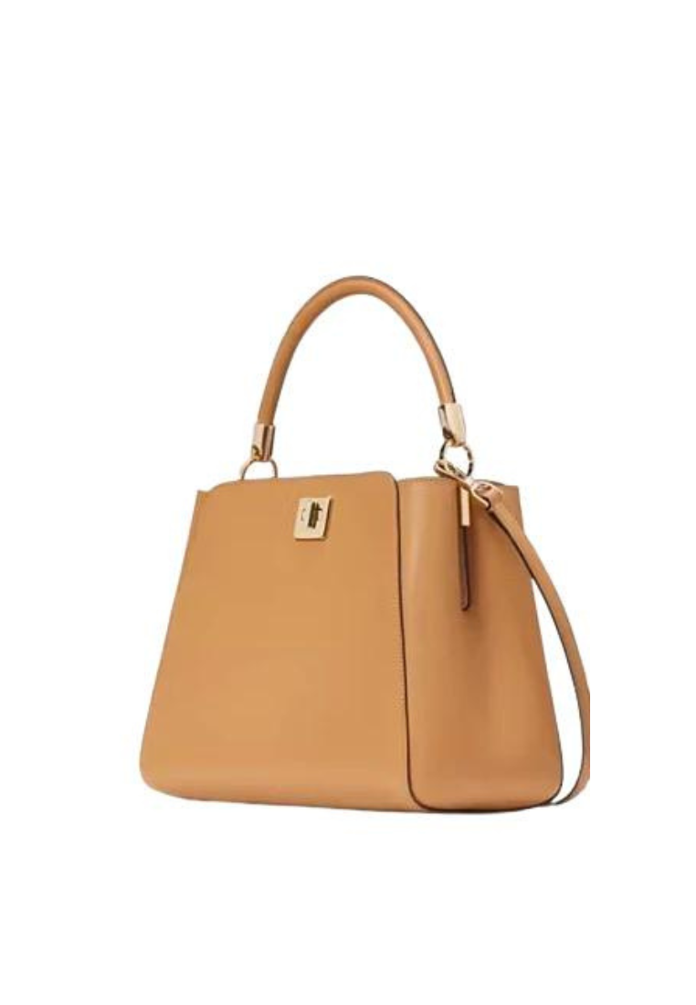 Kate Spade Phoebe Large Top Handle Satchel Bag In Tiramisu Mousse KG755