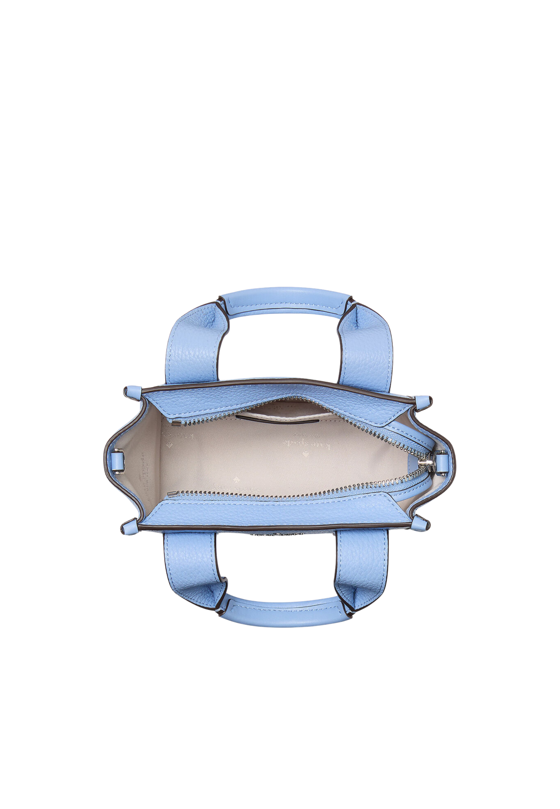 Kate Spade Kip Leather Mini Tote Bag In Periwinkle Sky KL936 Kate Spade Kip Leather Mini Tote Bag In Periwinkle Sky KL936