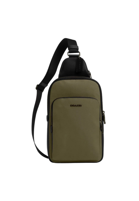 Coach Ethan pack Crossbody bag In Olive Drap C0994