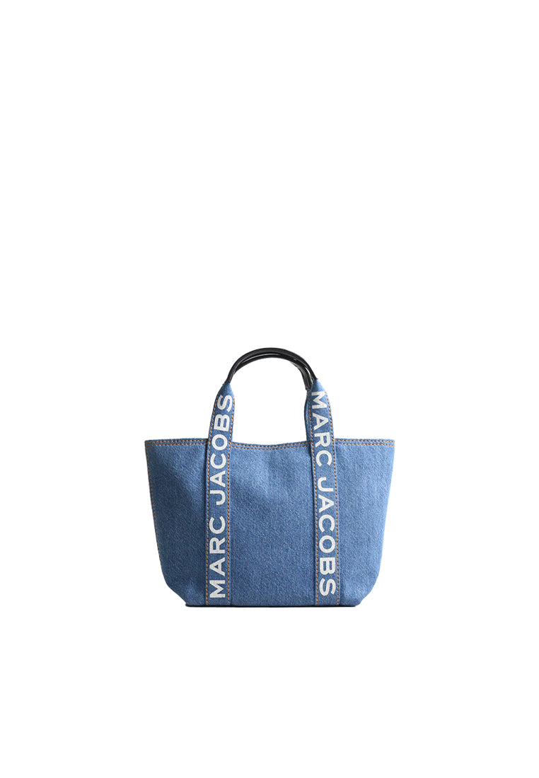 Marc Jacobs Small Canvas Tote Bag In Denim 4F5HTT015H02