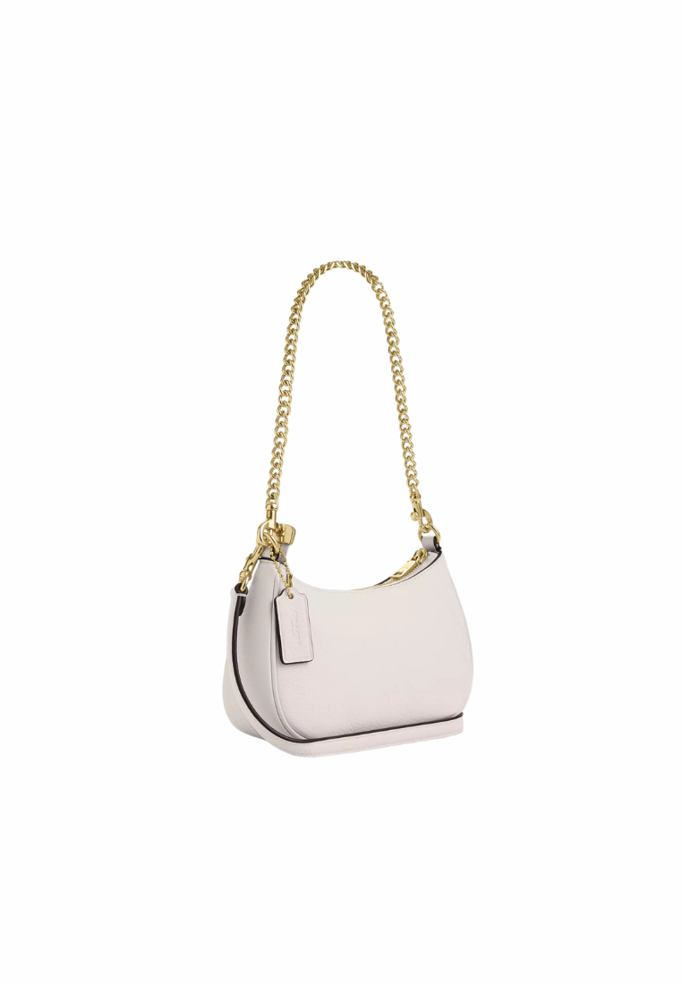 ( PREORDER ) Coach Teri Mini Crossbody Bag In Gold Chalk CW309